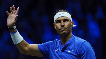 A disappointed Rafael Nadal withdraws from Laver Cup over fitness worries