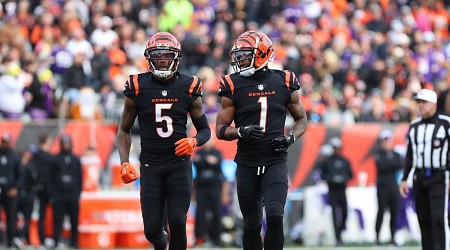 Bengals' Ja'Marr Chase Questionable vs. Patriots; Tee Higgins Doubtful with Injury