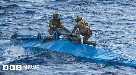 Royal Navy makes first 'narco-sub' drugs seizure