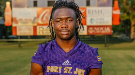 A Florida high school football player died after collapsing during a game