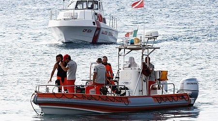 2 Americans among missing passengers from sunken superyacht