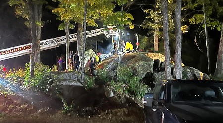 New Hampshire boy, 11, trapped between boulders freed after 9-hour ordeal