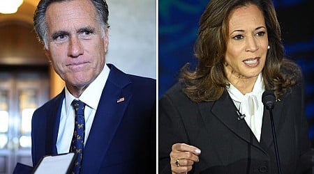 GOP Sen. Mitt Romney praises Kamala Harris’ debate performance