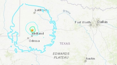 5.1 magnitude earthquake centered in West Texas rattles Dallas, Austin