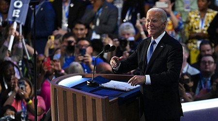 Biden dons Trump hat, jokes about his age and false rumors about Ohio pets during Pennsylvania trip