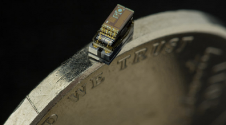 Michigan Micro Mote (M3) makes history as the smallest computer (2015)