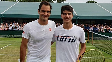 Federer desvela el motivo por el que rechazó jugar con Alcaraz en Wimbledon