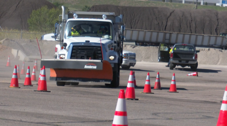 El Paso County hosts snow plow driver training ahead of winter