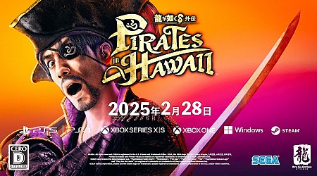 Like a Dragon: Pirate Yakuza in Hawaii Starring Goro Majima Revealed With an Early 2025 Release Date