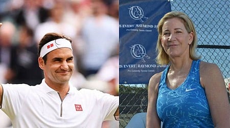 Ben Stiller Shares Chris Evert’s Exact Reaction As Roger Federer’s Timeless Elegance at the Laver Cup Leaves Them Stunned