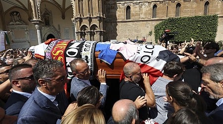 Thousands turn up at funeral of Italian World Cup hero Salvatore “Totò” Schillaci