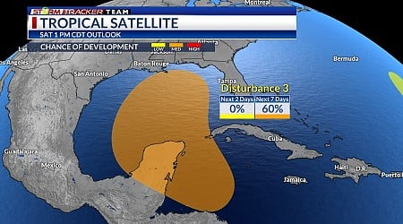 Louisiana weather: High chance of tropical development in Gulf next week