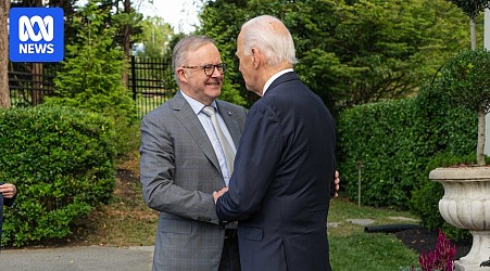 Albanese visits Biden's home ahead of Quad talks on 'aggressive' actions from China