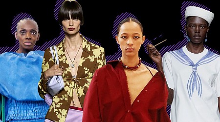 At Milan Fashion Week, (Mostly) Looking to the Past