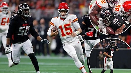 Patrick Mahomes, Chiefs escape against Falcons to stay unbeaten