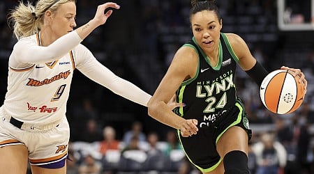 Napheesa Collier scores 38 as Lynx fend off Mercury 102-95 in playoff opener