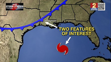 Sunday PM Forecast: Tracking a cool front, plus a disturbance soon to enter Gulf of Mexico