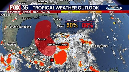 Invest 97L tracker: Path, spaghetti models, forecast toward Gulf of Mexico, Florida, Alabama