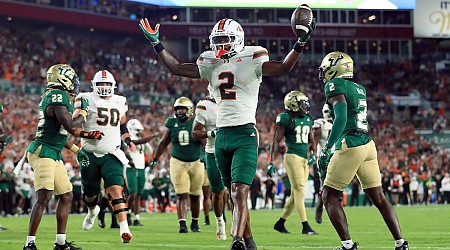 Coaches Poll top 25: Miami in top 10, Missouri falls after 2OT win vs. Vanderbilt in college football rankings