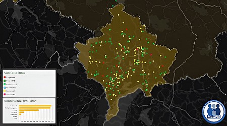 World's first open-source digital map of mass graves could help bring justice to victims in Ukraine