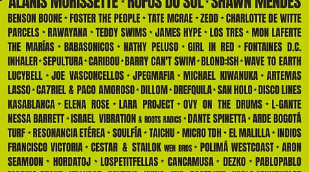 Lollapalooza Argentina, Chile, & Brazil Announce 2025 Lineups With Olivia Rodrigo, Justin Timberlake, Tool, & More