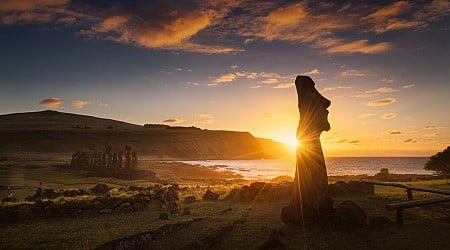 An annular solar eclipse will put a 'ring of fire' above one of the most isolated spots on Earth: Easter Island