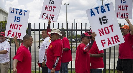 17,000 AT&T workers have been on strike for three weeks. Here's why.