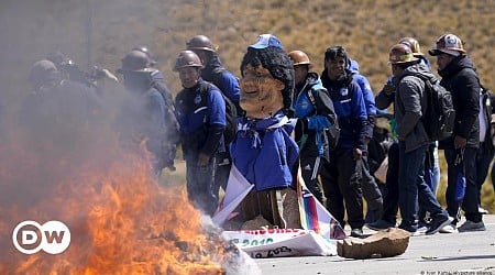 Bolivia: Clashes erupt at Evo Morales' protest march