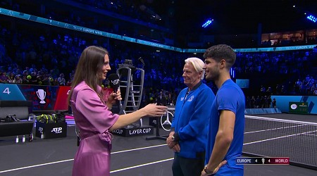 Alcaraz juge sa 1ère Laver Cup : "Davantage de pression en équipe qu'en simple"