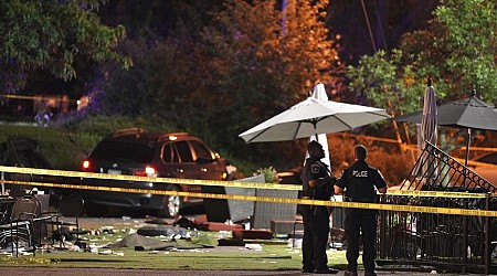 Two dead and four injured after man drives his car through restaurant patio in Minnesota