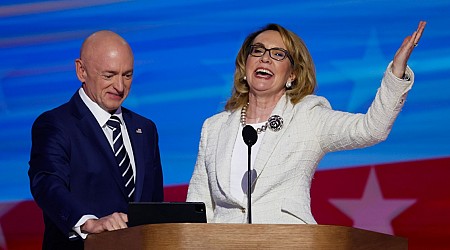 Former Rep. Gabby Giffords, shooting survivor, honors Biden and praises Harris in convention speech