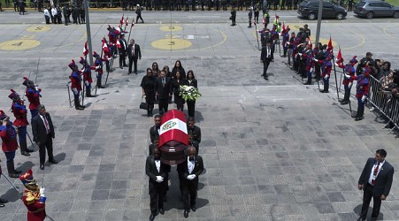 Peru declares 3 days of national mourning for former President Alberto Fujimori