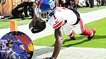 Giants' Malik Nabers having moment vs. Cowboys is next challenge