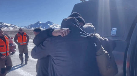 Stranded Brazilian Couple Have Emotional Reunion With Family After Rescue From Chilean Andes