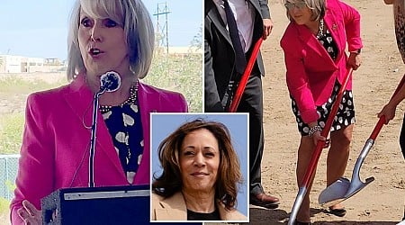 Harris surrogate, Gov. Michelle Lujan Grisham compares abortion services in New Mexico to the Underground Railroad