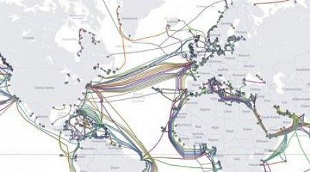 The World's Underwater Fiber Optic Cables