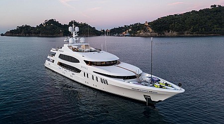 Channel James Bond Onboard Iconic 190-Foot Superyacht SKYFALL