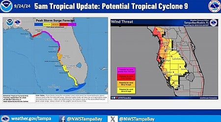 Latest spaghetti models, radar images of Tropical Storm Helene. See Sarasota impacts