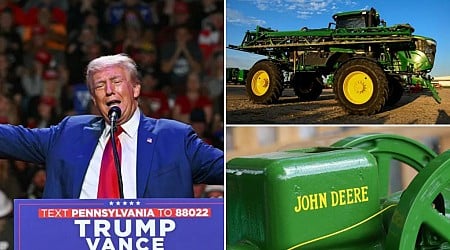 Trump threatens farm equipment supplier with 200% tariff