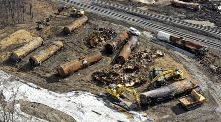 EPA data make it hard to know the extent of the contamination from last year's Ohio derailment