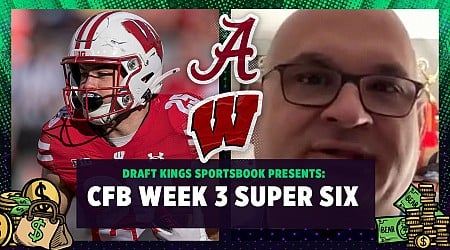 CFB Week 3 Super Six: Alabama vs. Wisconsin, Oregon vs. Oregon State & more