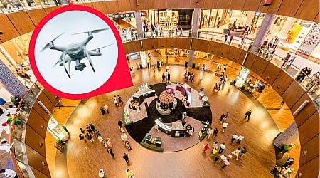 Watch This Cool Drone Video from Inside the Mall of America