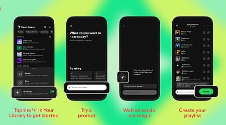Spotify's AI Playlist creation tool lands in the U.S.