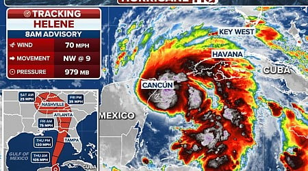 Florida braces for life-threatening winds, storm surge as Hurricane Helene picks up strength