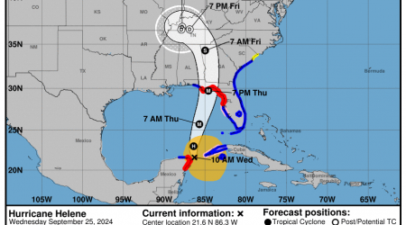 Hurricane Helene Forms, Expected to Hit Florida as Major Category 3 Storm