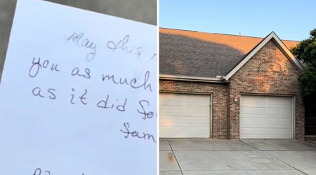 Note Elderly Couple Leave New Homeowners Has Realtor in Tears