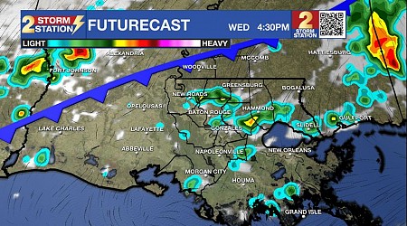 Wednesday AM Forecast: Cold front arrives to SE Louisiana today, Hurricane Helene continues to intensify in eastern Gulf