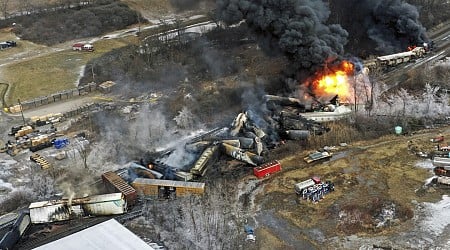 Judge approves $600 million settlement for residents near fiery Ohio derailment