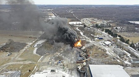 Judge approves $600 million settlement for residents near fiery Ohio train derailment