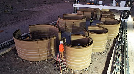 World’s first 3D-printed hotel takes shape in Texas